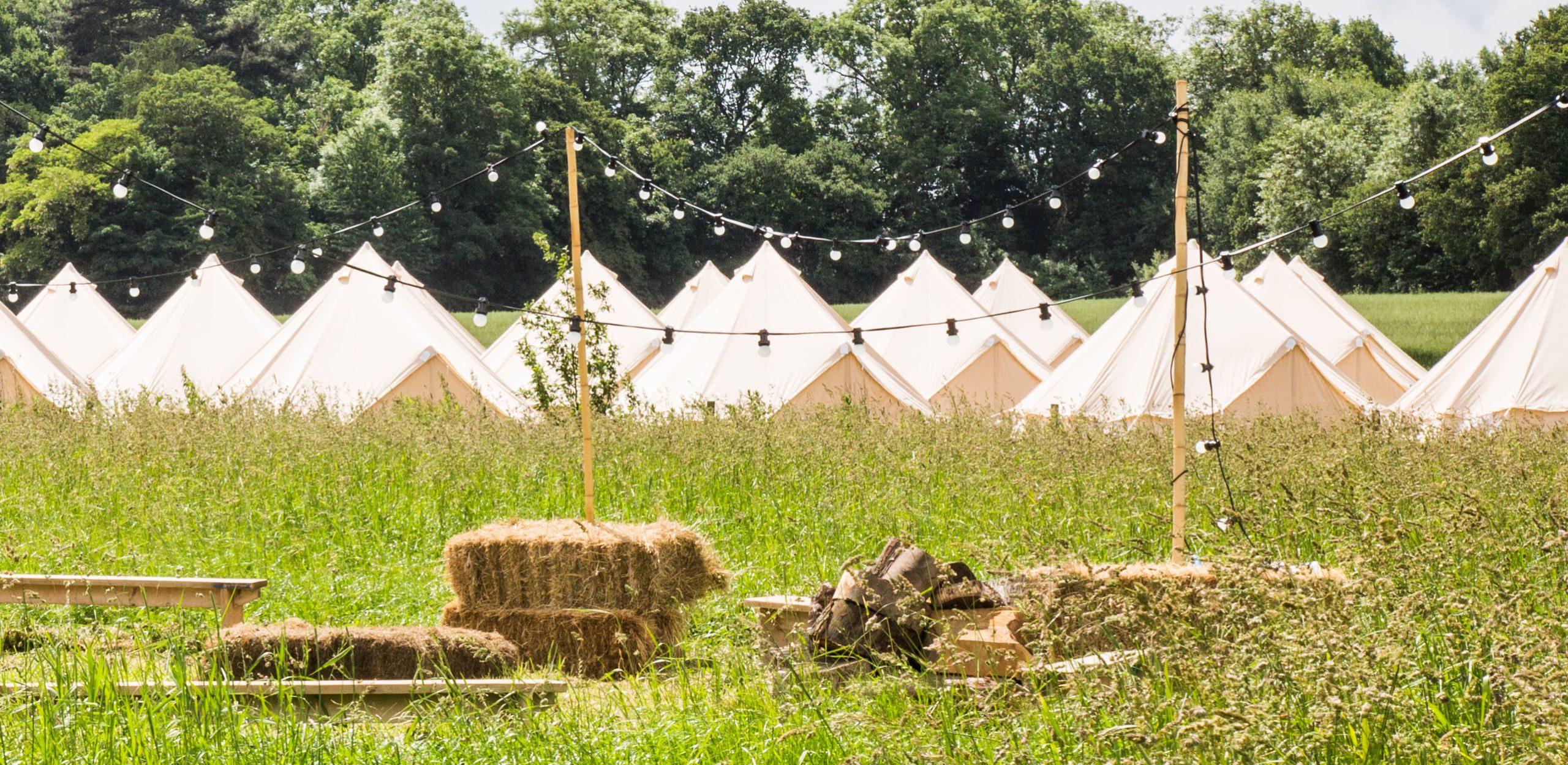 glamping, tents